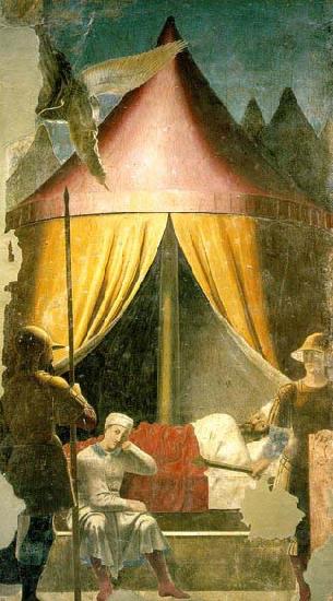Piero della Francesca Constantine-s Dream Spain oil painting art